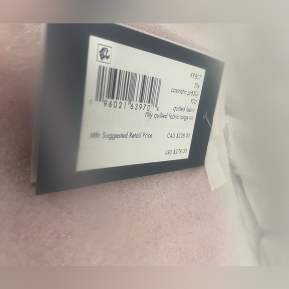 kate spade new york Tilly Quilted Fabric Large Tote, Cosmetic Pink - Picture 11 of 11